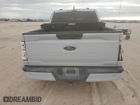 2022 Ford F-150 XL with VIN 1FTFW1E5XNKD50394, listed as a Copart auction lot 51758295 with Not provided miles and Salvage title. Bid and sale history available at DreamBid. Image 6.