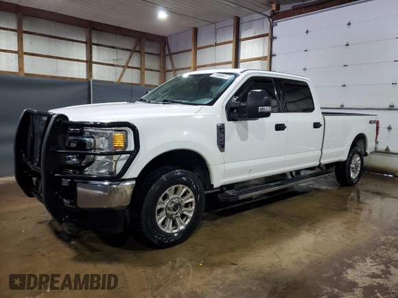 2020 Ford F-250 XL z VIN 1FT7W2B64LEC46812, wystawiony jako Copart lot #58372255 z przebiegiem 144 286 mil mil oraz Czysty tytuł • Clean title. Historia ofert i sprzedaży dostępna na DreamBid. Obrazek 1.