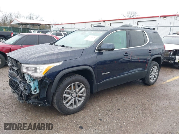 2017 GMC Acadia SLE with VIN 1GKKNSLAXHZ281407, listed as a IAAI auction lot 41911752 with 142,418 mi miles. Bid and sale history available at carsss.com. Image 2.