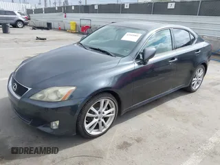 2006 Lexus IS 250 with VIN JTHBK262X65014294, listed as a IAAI auction lot 42165001 with 203,762 mi miles and . Bid and sale history available at DreamBid. Image 2.
