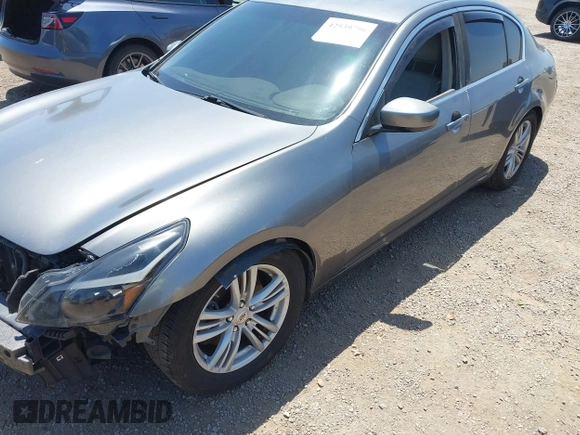 2011 Infiniti G25 with VIN JN1DV6AP3BM604349, listed as a IAAI auction lot 42539796 with 157,621 mi miles and . Bid and sale history available at DreamBid. Image 6.