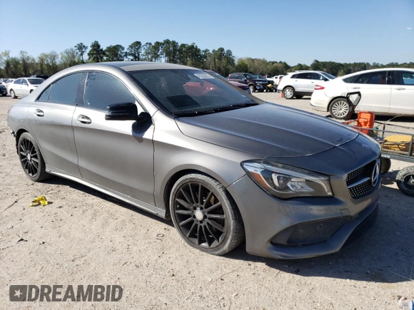 2017 Mercedes-Benz CLA with VIN WDDSJ4EB7HN433021, listed as a Copart auction lot 43235663 with 102,729 mi miles. Bid and sale history available at carsss.com. Image 4.