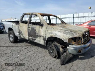 2003 Dodge Ram 2500 ST with VIN 3D7KU28D53G860482, listed as a Copart auction lot 43251844 with 0 mi miles and Salvage Title. Bid and sale history available at carsss.com. Image 4.