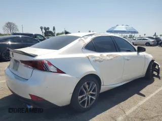 2018 Lexus IS 300 with VIN JTHBA1D21J5074893, listed as a Copart auction lot 55873525 with 79,450 mi miles and Salvage title. Bid and sale history available at DreamBid. Image 3.