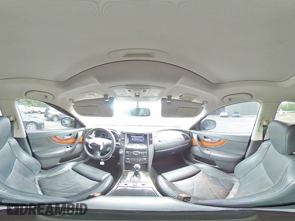 2012 Infiniti FX with VIN JN8AS1MW1CM154415, listed as a Copart auction lot 59461745 with 141,803 mi miles and Salvage title. Bid and sale history available at DreamBid. Image 16.