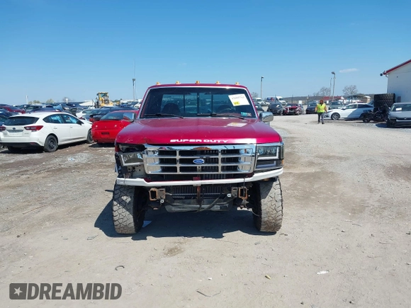 1995 Ford F-250 with VIN 1FTHX26FXSKA04618, listed as a IAAI auction lot 42005763 with 365,853 mi miles. Bid and sale history available at carsss.com. Image 13.