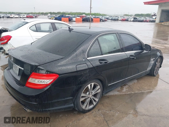2009 Mercedes-Benz C-Class 3.5L Sport with VIN WDDGF56X19R043159, listed as a IAAI auction lot 41910010 with 173,817 mi miles. Bid and sale history available at carsss.com. Image 4.