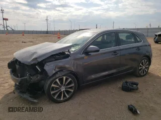 2019 Hyundai Elantra GT with VIN KMHH35LE1KU118547, listed as a Copart auction lot 71058944 with 0 mi miles and Salvage Title. Bid and sale history available at carsss.com. Image 1.