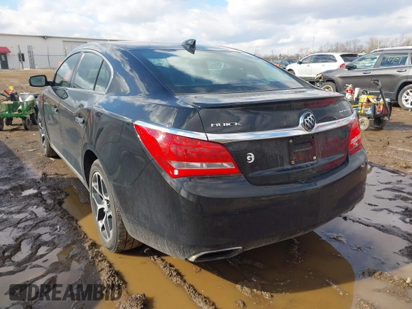 2016 Buick LaCrosse Sport Touring with VIN 1G4G45G3XGF172815, listed as a IAAI auction lot 41684184 with 139,304 mi miles and . Bid and sale history available at DreamBid. Image 3.