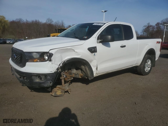 2020 Ford Ranger XL with VIN 1FTER1FH0LLA26745, listed as a Copart auction lot 51099145 with 93,173 mi miles and Salvage Title. Bid and sale history available at carsss.com. Image 1.