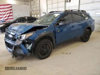 2022 Subaru Outback Wilderness with VIN 4S4BTGUD9N3156254, listed as a Copart auction lot 51008085 with 61,446 mi miles and Salvage Title. Bid and sale history available at DreamBid. Image 1.