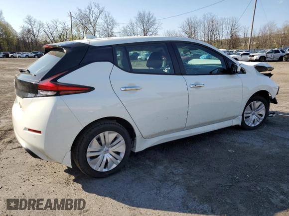 2023 Nissan LEAF S with VIN 1N4AZ1BV6PC553744, listed as a Copart auction lot 53261715 with 26,742 mi miles and Salvage Title. Bid and sale history available at DreamBid. Image 3.