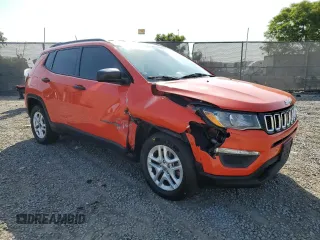 2017 Jeep Compass Sport с VIN 3C4NJCAB9HT690673, выставлен на аукционе Copart как лот 57122075 с пробегом 94 107 миль миль и Списание • Salvage title. История ставок и продаж доступна на DreamBid. Изображение 4.