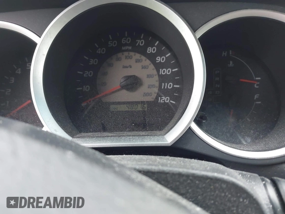 2005 Toyota Tacoma PreRunner with VIN 5TEKU72N85Z044821, listed as a IAAI auction lot 42340530 with 48,016 mi miles and . Bid and sale history available at DreamBid. Image 7.