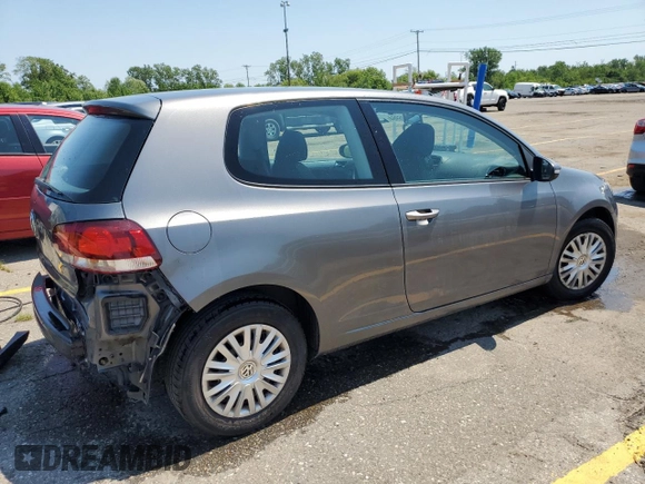 2010 Volkswagen Golf with VIN WVWAA7AJ0AW292314, listed as a Copart auction lot 62326964 with 70,105 mi miles and Clean title. Bid and sale history available at DreamBid. Image 3.