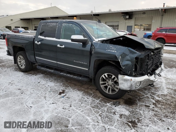 2018 Chevrolet Silverado 1500 LTZ with VIN 3GCUKSEC2JG252632, listed as a Copart auction lot 83596274 with 131,314 mi miles and Salvage Title. Bid and sale history available at carsss.com. Image 4.