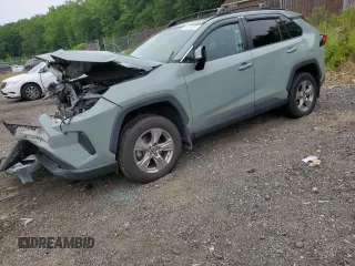 2022 Toyota RAV4 XLE with VIN 2T3P1RFVXNW282394, listed as a Copart auction lot 58659365 with 58,103 mi miles and Salvage title. Bid and sale history available at DreamBid. Image 1.