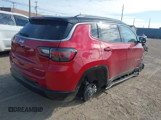 2025 Jeep Compass Limited with VIN 3C4NJDCN6ST560628, listed as a IAAI auction lot 41989364 with Not provided miles and . Bid and sale history available at DreamBid. Image 4.