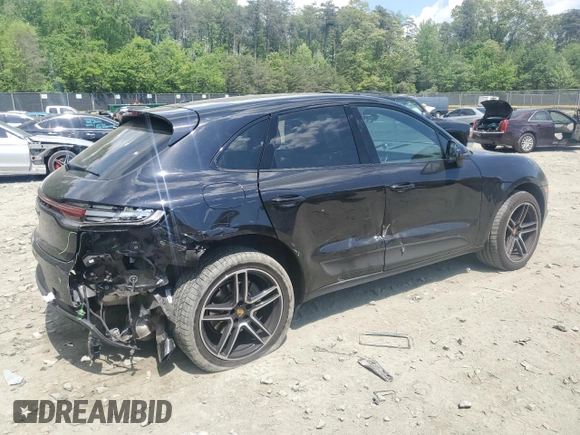 2020 Porsche Macan S with VIN WP1AB2A59LLB37685, listed as a Copart auction lot 55176815 with 66,847 mi miles and Salvage title. Bid and sale history available at DreamBid. Image 3.