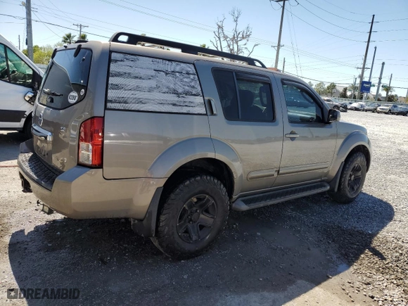 2008 Nissan Pathfinder SE with VIN 5N1AR18B18C605172, listed as a Copart auction lot 47871745 with 160,198 mi miles and Salvage Title. Bid and sale history available at carsss.com. Image 3.