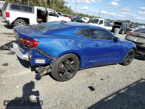 2020 Chevrolet Camaro 1LS with VIN 1G1FB1RX4L0121878, listed as a Copart auction lot 83798254 with 57,554 mi miles and Non repairable. Bid and sale history available at DreamBid. Image 3.