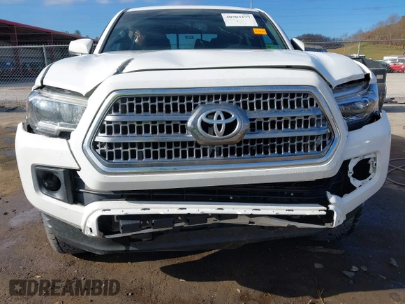 2017 Toyota Tacoma SR5 with VIN 3TMCZ5AN8HM063513, listed as a IAAI auction lot 40703177 with 42,323 mi miles and . Bid and sale history available at carsss.com. Image 6.