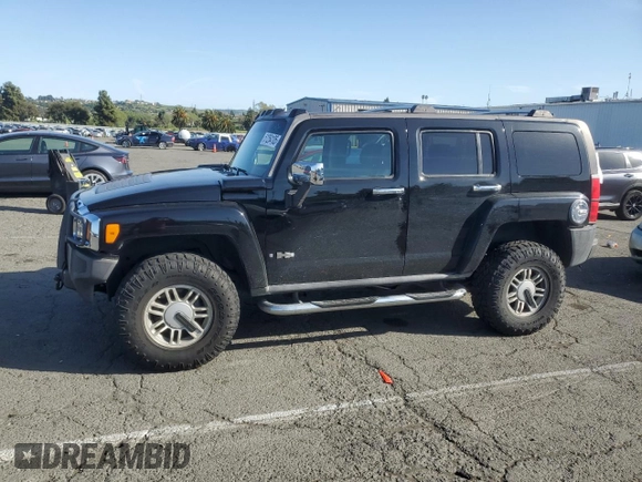 2006 Hummer H3 with VIN 5GTDN136168181816, listed as a Copart auction lot 51254105 with 137,617 mi miles and Salvage Title. Bid and sale history available at carsss.com. Image 1.