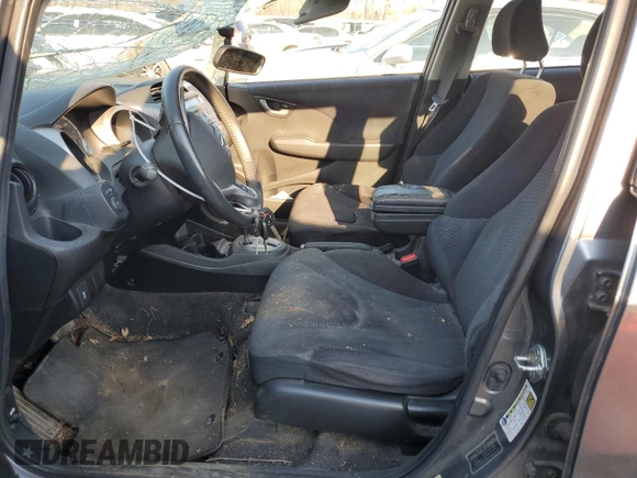 2011 Honda Fit Sport with VIN JHMGE8H59BC015921, listed as a Copart auction lot 49580215 with Not Provided miles and Salvage Title. Bid and sale history available at DreamBid. Image 7.