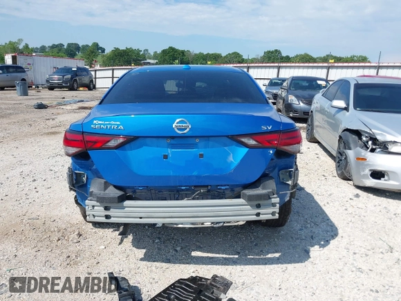 2022 Nissan Sentra SV with VIN 3N1AB8CV9NY252172, listed as a IAAI auction lot 39413728 with 52,499 mi miles. Bid and sale history available at carsss.com. Image 17.