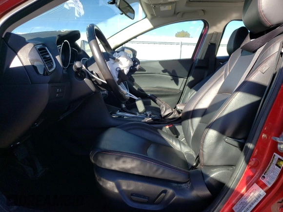 2015 Mazda 3 S Touring with VIN JM1BM1V32F1230325, listed as a Copart auction lot 81259214 with 94,661 mi miles and Salvage Title. Bid and sale history available at DreamBid. Image 7.