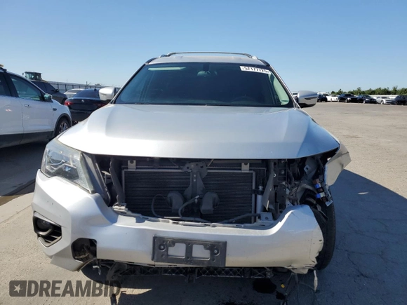 2019 Nissan Pathfinder SV с VIN 5N1DR2MN3KC639236, выставлен на аукционе Copart как лот 57177725 с пробегом 72 265 миль миль и Списание • Salvage title. История ставок и продаж доступна на DreamBid. Изображение 5.