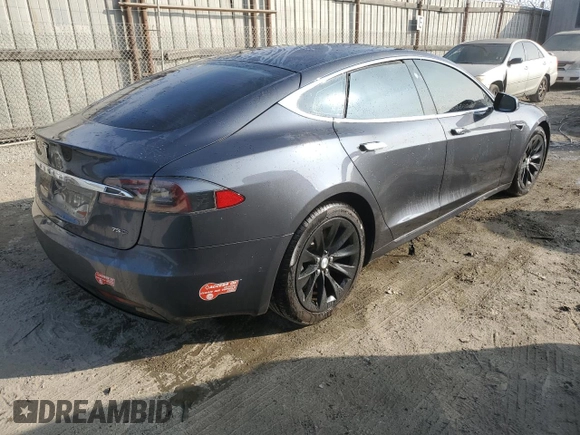 2017 Tesla Model S 100D z VIN 5YJSA1E27HF206144, wystawiony jako Copart lot #87453654 z przebiegiem Nie podano mil oraz Szkoda całkowita • Salvage title. Historia ofert i sprzedaży dostępna na DreamBid. Obrazek 3.