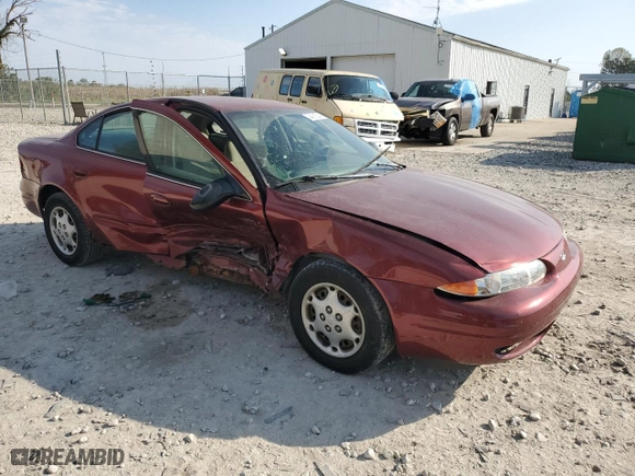 2001 Oldsmobile Alero GX with VIN 1G3NK52T51C175512, listed as a Copart auction lot 74431524 with NaN miles and Salvage Title. Bid and sale history available at carsss.com. Image 4.