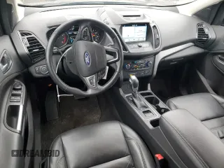 2018 Ford Escape SEL with VIN 1FMCU9HD5JUA26757, listed as a Copart auction lot 52683605 with 33,967 mi miles and Salvage Title. Bid and sale history available at carsss.com. Image 8.