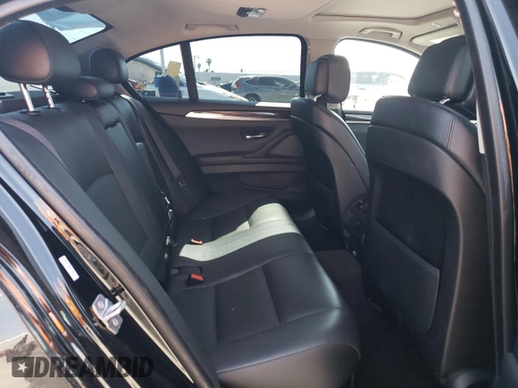 2013 BMW 5 Series 528i with VIN WBAXG5C55DD230661, listed as a Copart auction lot 51708305 with 188,564 mi miles and Clean Title. Bid and sale history available at carsss.com. Image 10.