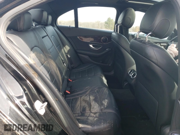 2018 Mercedes-Benz C 300 with VIN 55SWF4JB7JU257190, listed as a Copart auction lot 47238505 with 61,712 mi miles and Salvage title. Bid and sale history available at DreamBid. Image 10.