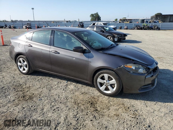 2015 Dodge Dart SXT with VIN 1C3CDFBB8FD180210, listed as a Copart auction lot 55679185 with 127,172 mi miles and Salvage Title. Bid and sale history available at DreamBid. Image 4.