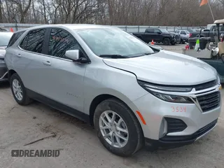 2022 Chevrolet Equinox LT z VIN 3GNAXKEV9NL268515, wystawiony jako IAAI lot #41903534 z przebiegiem 28 682 mil mil oraz . Historia ofert i sprzedaży dostępna na DreamBid. Obrazek 1.
