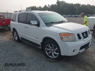 2009 Nissan Armada SE z VIN 5N1BA08D19N605945, wystawiony jako IAAI lot #42407007 z przebiegiem 244 890 mil mil oraz . Historia ofert i sprzedaży dostępna na DreamBid. Obrazek 1.