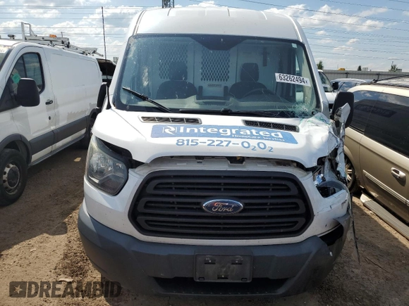 2015 Ford Transit with VIN 1FTSW2CG7FKB15669, listed as a Copart auction lot 48441185 with 193,707 mi miles and Salvage Title. Bid and sale history available at DreamBid. Image 5.