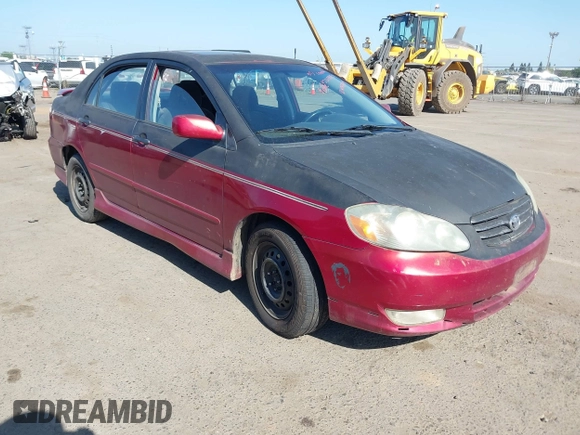 2003 Toyota Corolla CE with VIN 1NXBR32E83Z083002, listed as a IAAI auction lot 42229105 with 294,687 mi miles and . Bid and sale history available at DreamBid. Image 1.