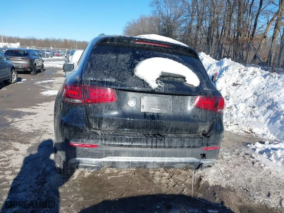 2020 Mercedes-Benz GLC with VIN WDC0G8EB2LF712784, listed as a IAAI auction lot 41491585 with 51,021 mi miles. Bid and sale history available at carsss.com. Image 15.