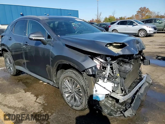 2024 Lexus NX with VIN 2T2GGCEZ7RC033708, listed as a Copart auction lot 76576974 with 9,747 mi miles and Salvage Title. Bid and sale history available at carsss.com. Image 14.