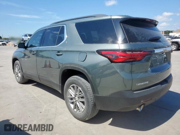 2023 Chevrolet Traverse LT Cloth with VIN 1GNERGKW6PJ235939, listed as a Copart auction lot 62305255 with 26,396 mi miles and Clean title. Bid and sale history available at DreamBid. Image 2.