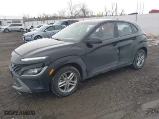 2022 Hyundai Kona SE with VIN KM8K2CABXNU872332, listed as a IAAI auction lot 41477508 with 23,467 mi miles. Bid and sale history available at carsss.com. Image 2.