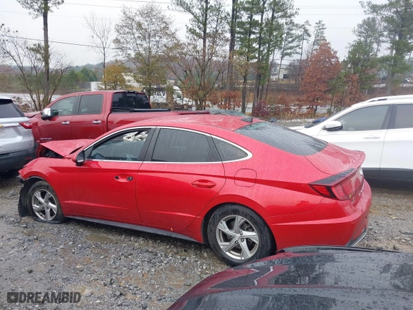 2020 Hyundai Sonata SE with VIN 5NPEG4JA9LH042996, listed as a IAAI auction lot 41013979 with 72,058 mi miles. Bid and sale history available at carsss.com. Image 14.