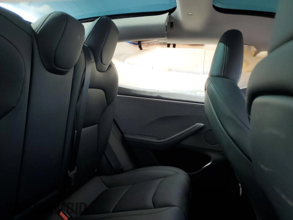2025 Tesla Model 3 Long Range with VIN 5YJ3E1EA9SF965269, listed as a Copart auction lot 58576425 with Not provided miles and Salvage title. Bid and sale history available at DreamBid. Image 10.