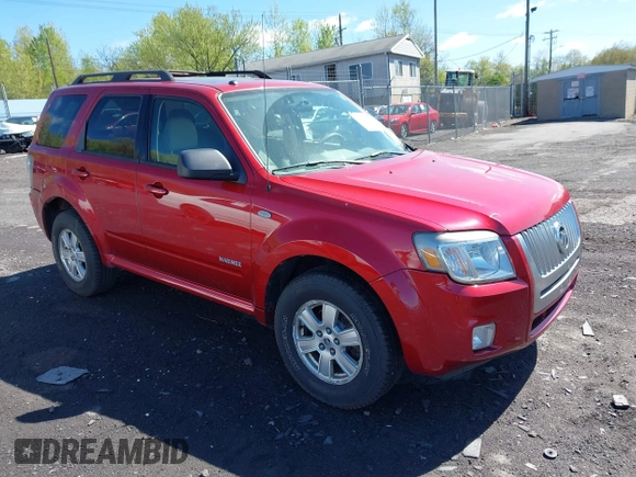 2008 Mercury Mariner with VIN 4M2CU91138KJ47288, listed as a IAAI auction lot 42149561 with 158,460 mi miles and . Bid and sale history available at DreamBid. Image 1.