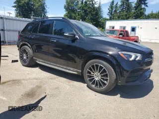 2021 Mercedes-Benz GLE 350 with VIN 4JGFB4KE7MA492445, listed as a Copart auction lot 60292315 with 42,985 mi miles and Salvage title. Bid and sale history available at DreamBid. Image 4.