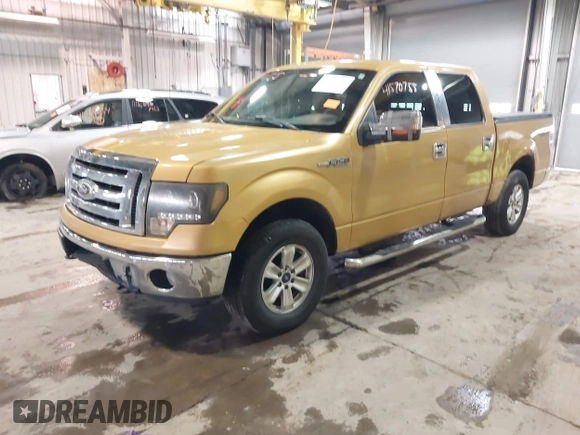 2009 Ford F-150 XL with VIN 1FTRW14829KC27848, listed as a IAAI auction lot 41570755 with 163,947 mi miles and . Bid and sale history available at DreamBid. Image 2.